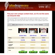 ClickBank Tatto Design Review Website